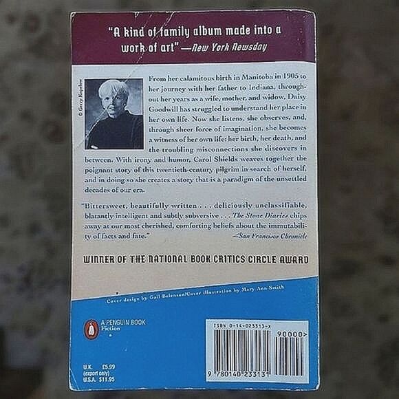 Vtg 90s Book | The Stone Diaries by Carol Shields - Picture 3 of 11